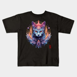 Evil cat Kids T-Shirt